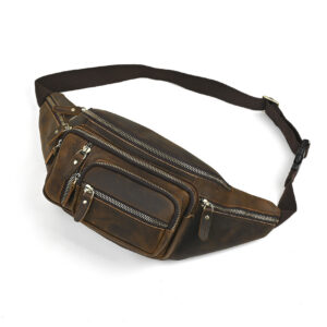 8-inch Multi-pocket Organizer Chest Bag For Traveling