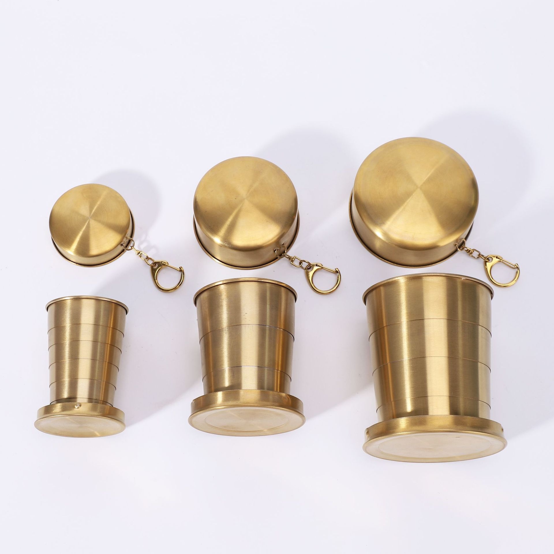 Stainless Steel Folding Cup For Outdoor Camping And Washing Up - Image 3
