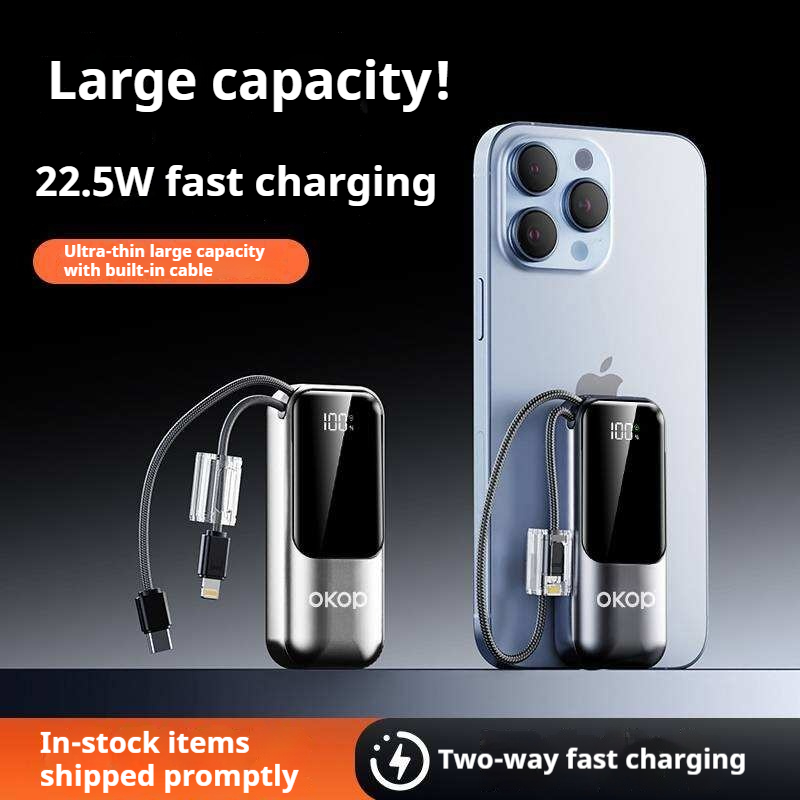 Kp-729 Best-selling 10, 000mAh Fast-Charging Power Bank Lightweight - Image 3