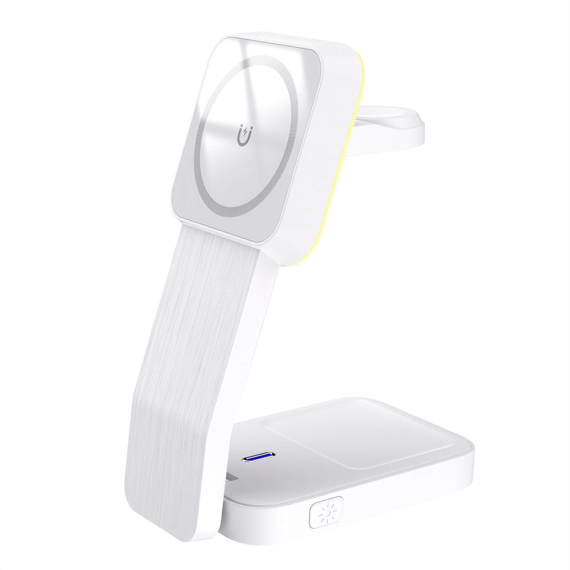 Foldable Magnetic Suction Three-in-One Wireless Charger - Image 6