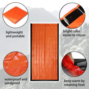 Outdoor Envelope-style Emergency Sleeping Bag, Multi-functional For