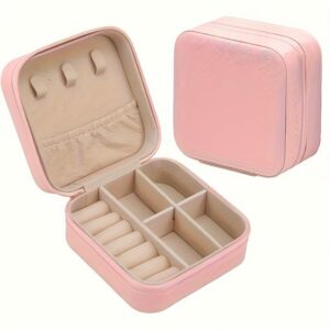 15 Piece Set High Quality Mini Portable PU Leather Travel Jewelry