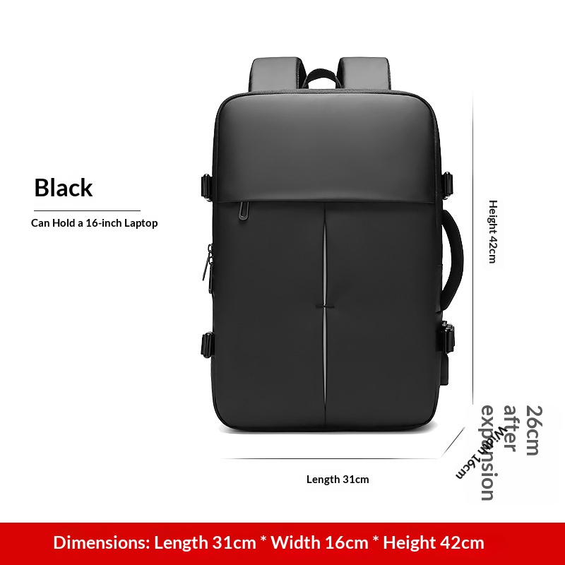 Large-Capacity Travel Duffel Expandable Multifunctional Laptop - Image 5