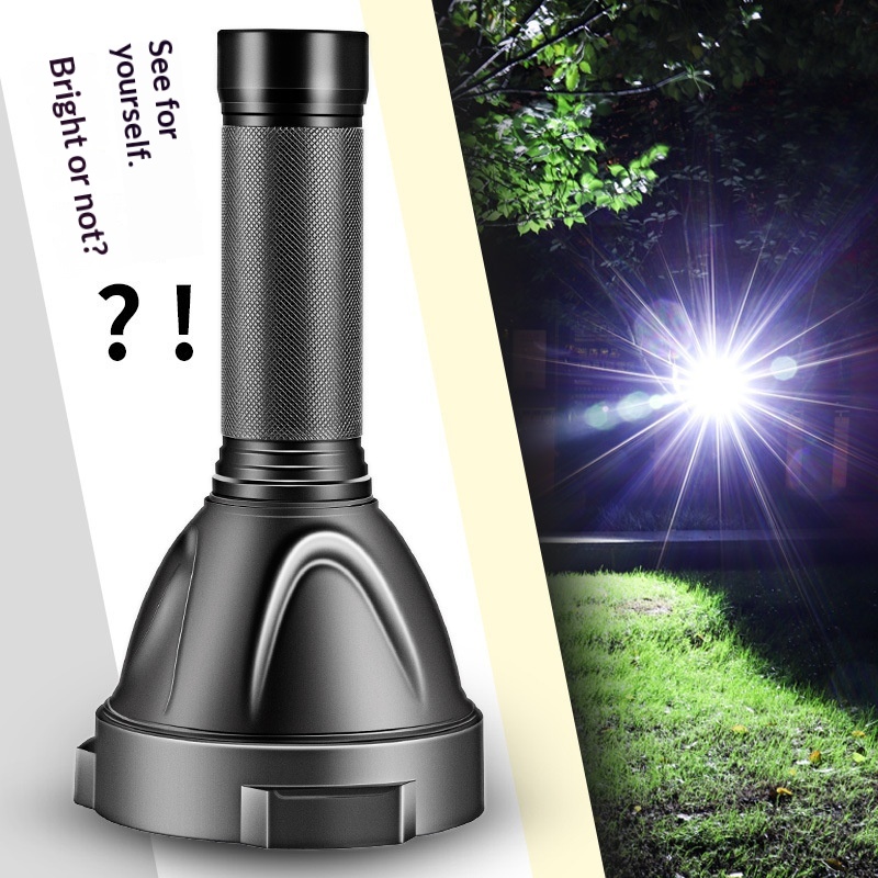 Long-Range Rechargeable Outdoor LED Flashlight With Built-in - Image 5