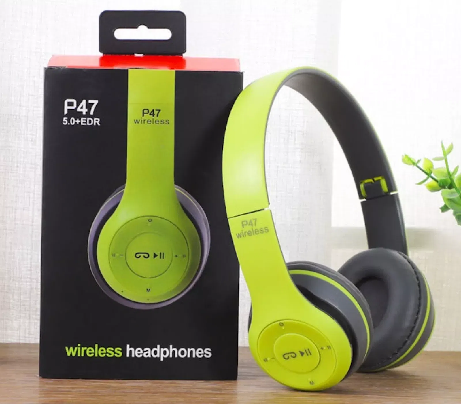 Wireless Bluetooth 5.0 Headphones Headset Over-Ear FM Radio MIC - Image 7