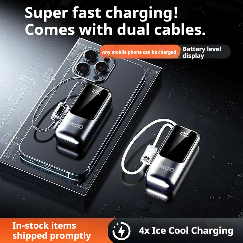 Kp-729 Best-selling 10, 000mAh Fast-Charging Power Bank Lightweight - Image 7