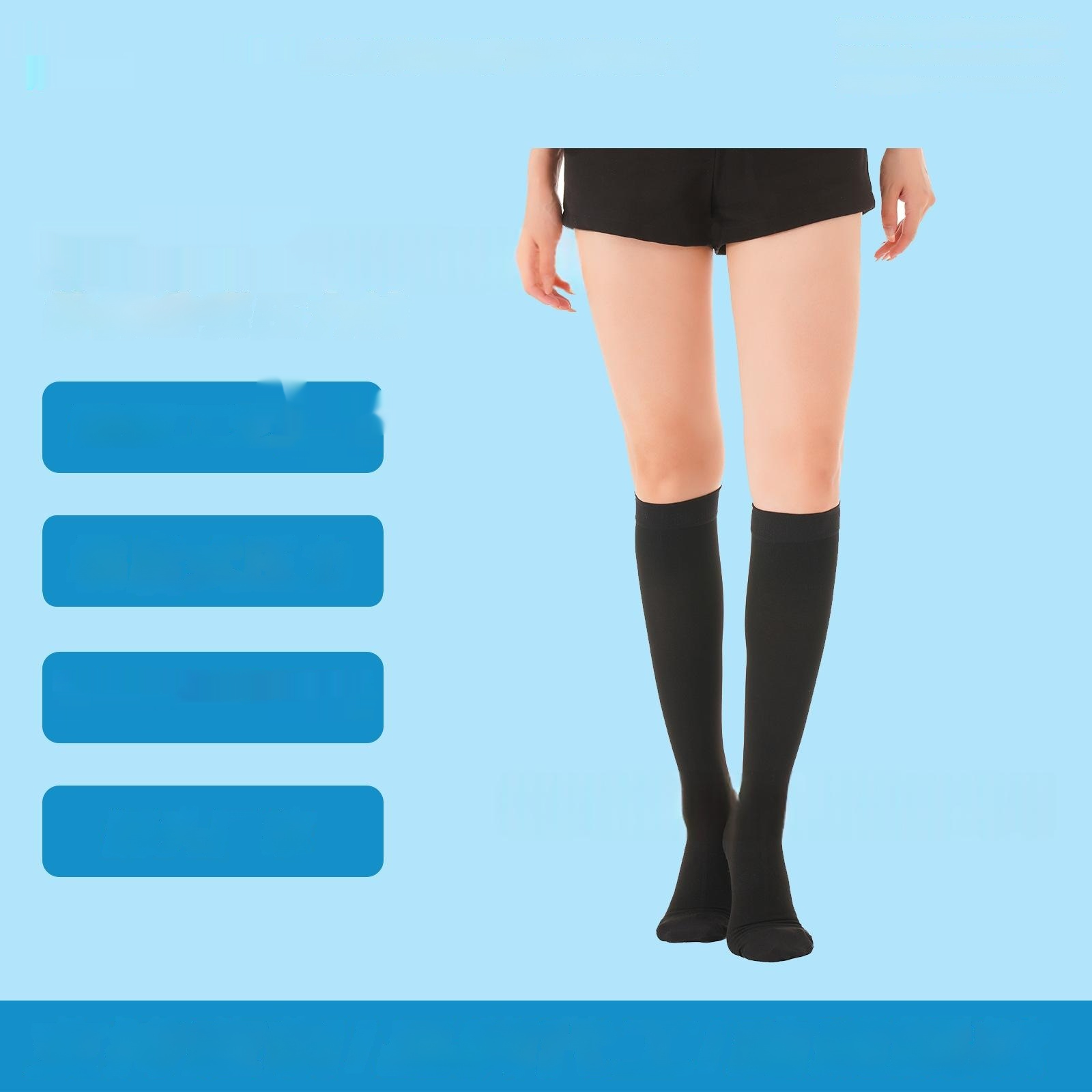 Elastic Mid-calf Compression Socks For Women - Image 6
