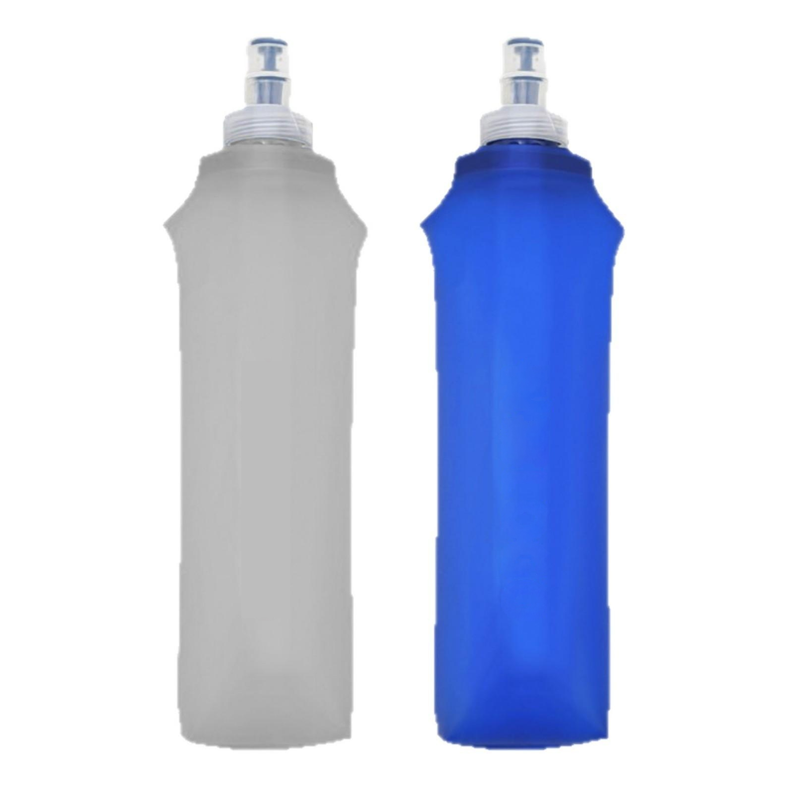 Outdoor Cycling Folding Silicone Soft Water Bladder With Bite Valve