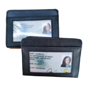 Zippered RFID-blocking Cardholder