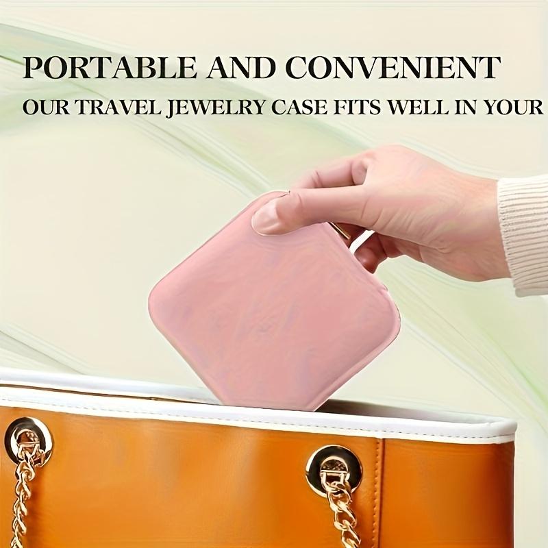 15 Piece Set High Quality Mini Portable PU Leather Travel Jewelry - Image 4