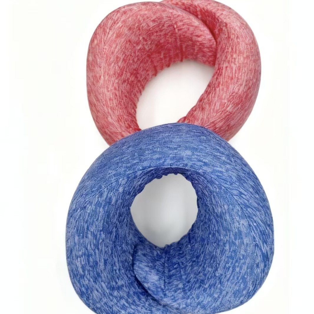 Travel Memory Foam Neck Pillow Portable U Shaped Pillow For - Image 3