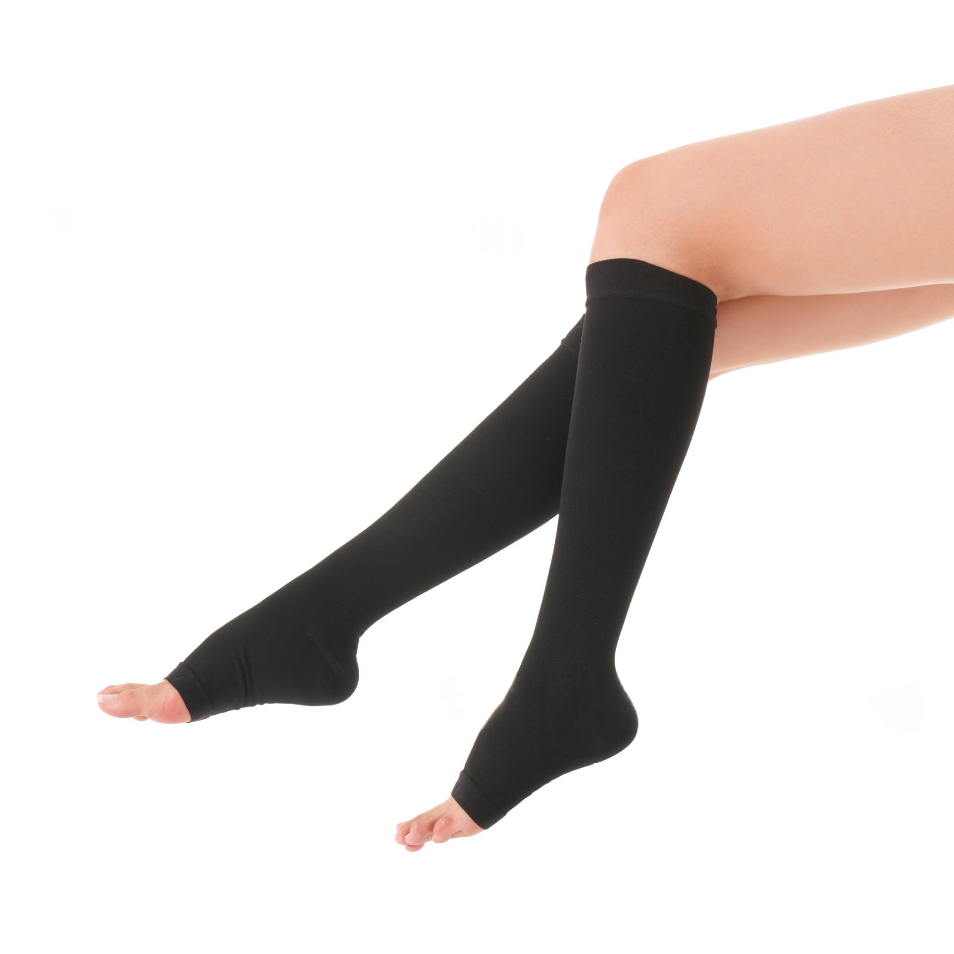 Elastic Mid-calf Compression Socks For Women - Image 9