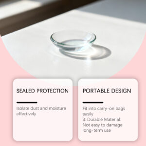 Torvikx Contact Lens Storage Box Is Portable, Sealed, Transparent