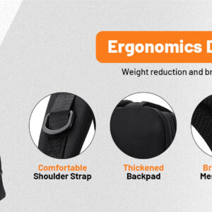 Travel Backpack For Long Travel With 30-40l Expandable Large