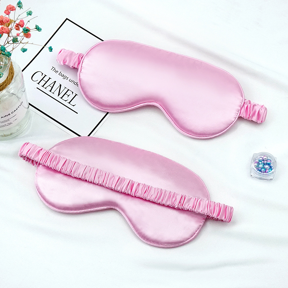 Silk-Style Sleep Mask, Elastic Strap - Image 2