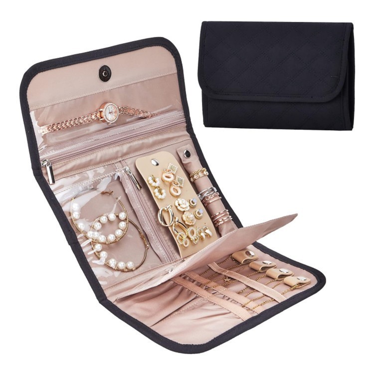 Folding Jewellery Roll, Travel - Image 2