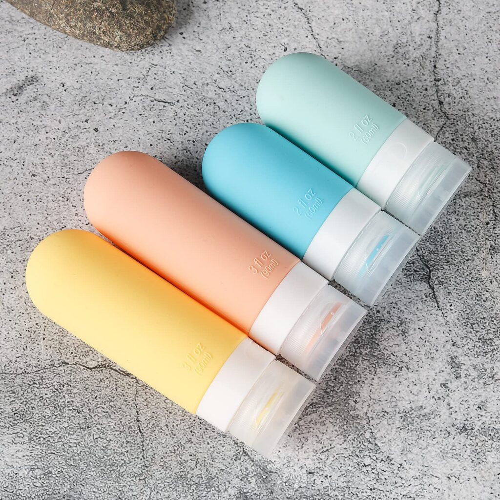 Silicone Travel Bottle Set, 16 Pieces detail 2