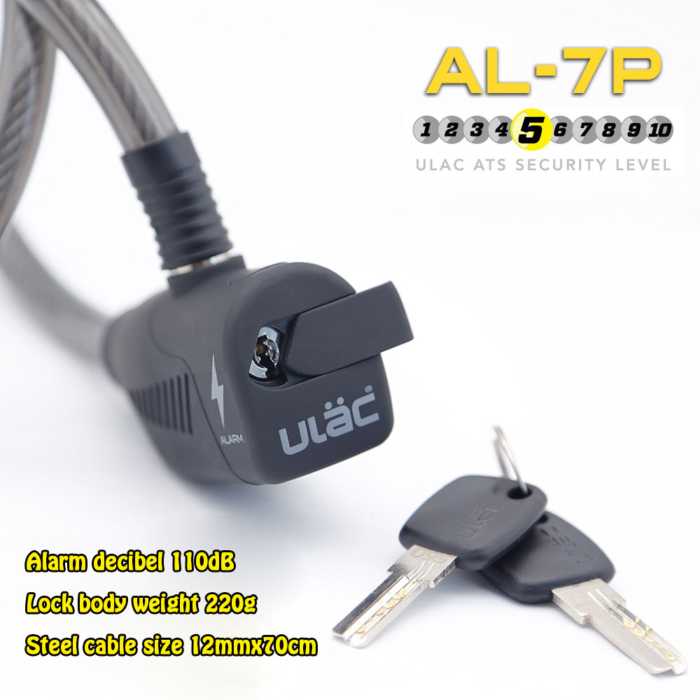Alarm Cable Lock for Luggage, Bike and More detail 3