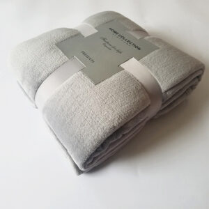 Soft Fleece Travel Blanket, 2 Sizes