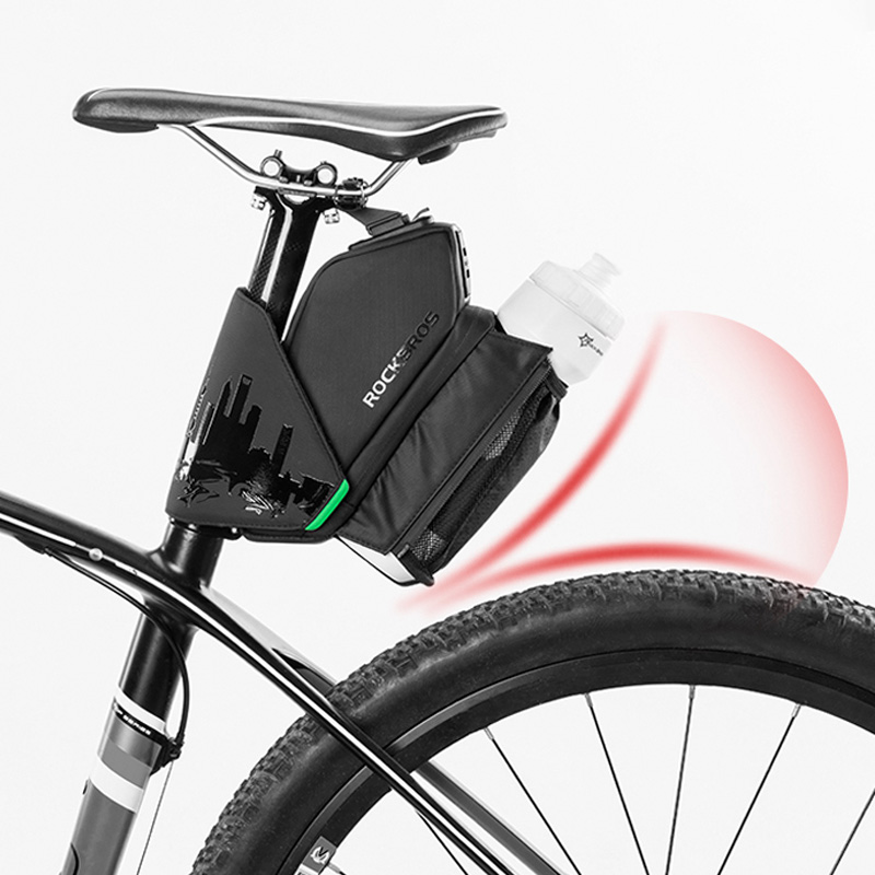 Bike Saddle Bag with Bottle Holder detail 3