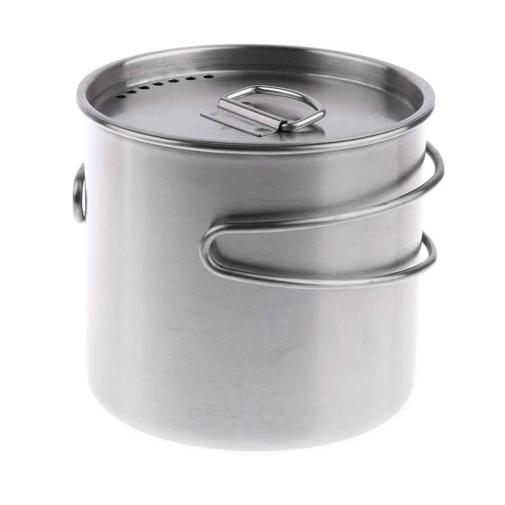 Stainless Steel Mug with Folding Handles - Image 2