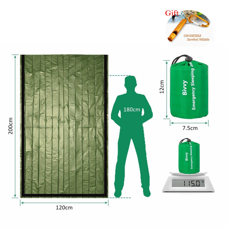 Emergency Bivy Sack, Survival Sleeping Bag - Image 2