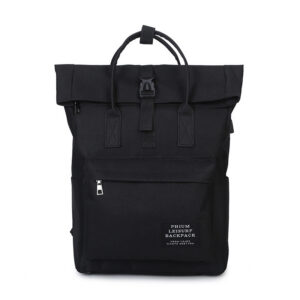 Roll-Top Canvas Backpack