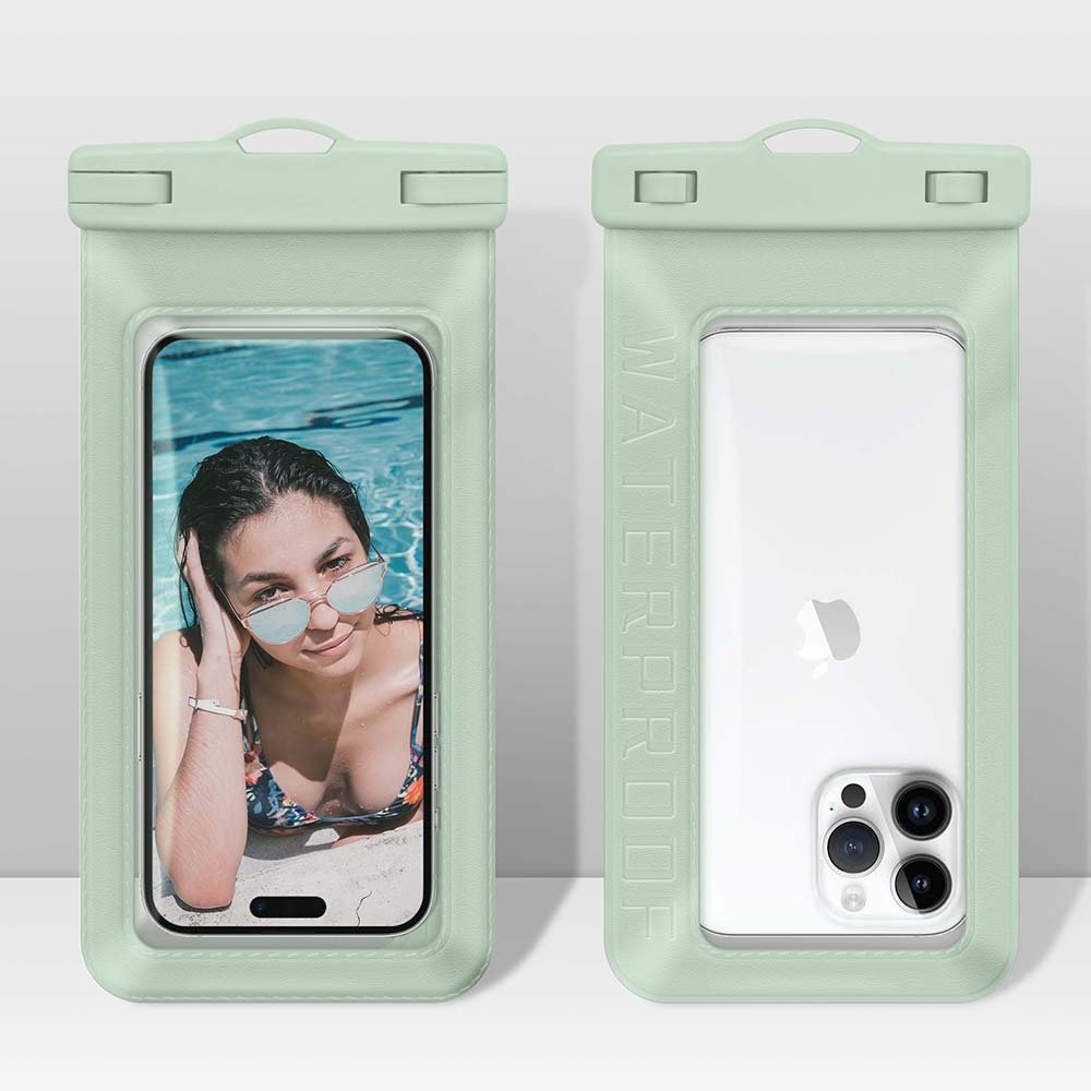 Waterproof Phone Pouch, Clear, Universal Size - Image 3
