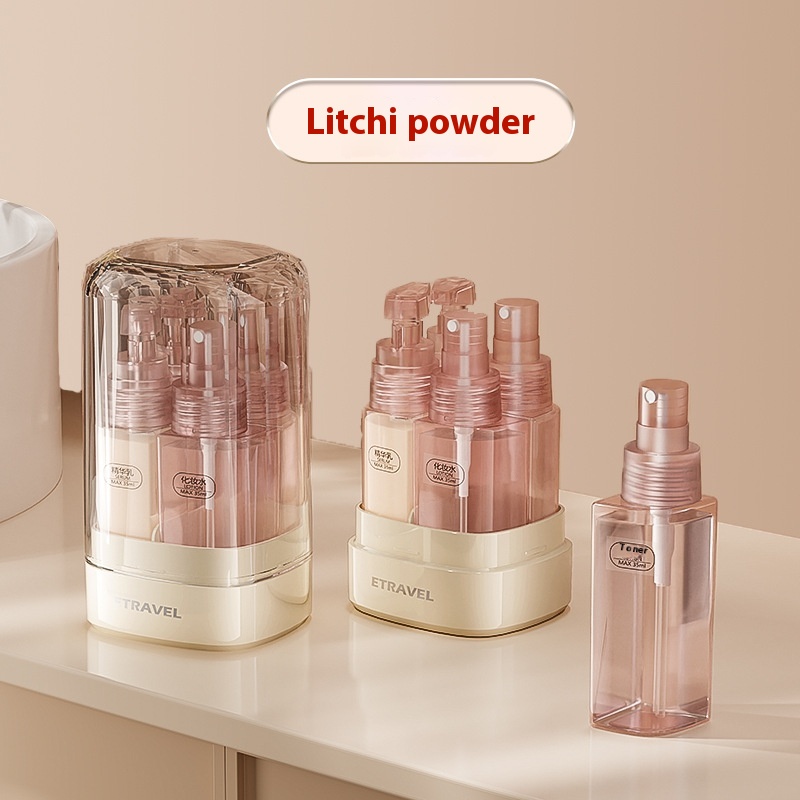 Travel Bottle Set with Stand, 4 x 35 ml - Image 3