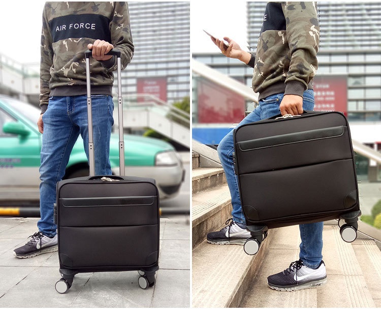 Business Cabin Suitcase, Oxford Cloth, 18 Inch detail 1