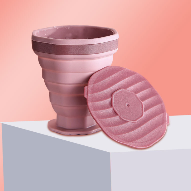 Folding Silicone Travel Cup, 220 ml detail 6