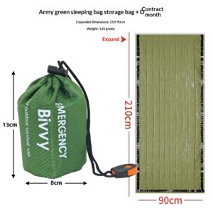 Emergency Bivy Sack, Survival Sleeping Bag