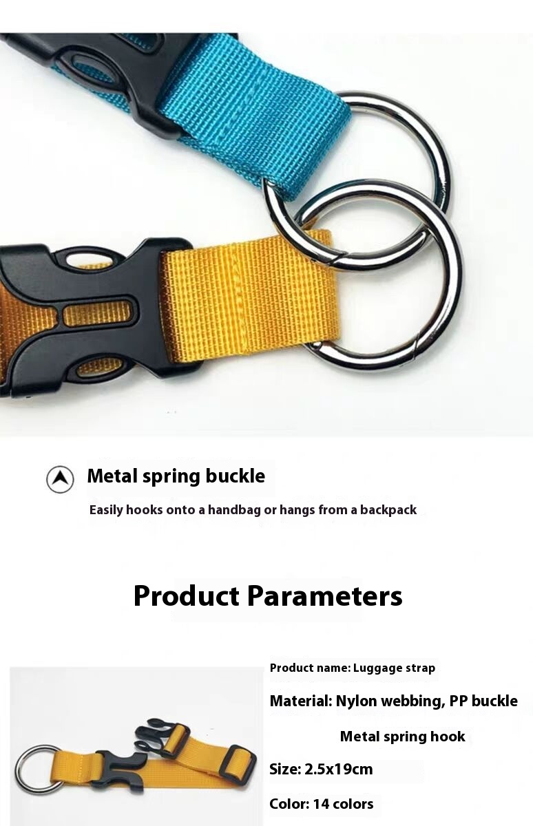 Elastic Luggage Strap with Buckle - Image 5