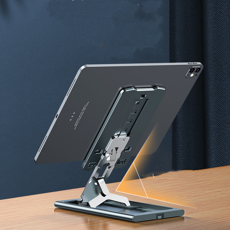 Foldable Aluminum Phone Stand - Image 3