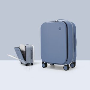 Aluminium-Frame Cabin Suitcase, Front Opening