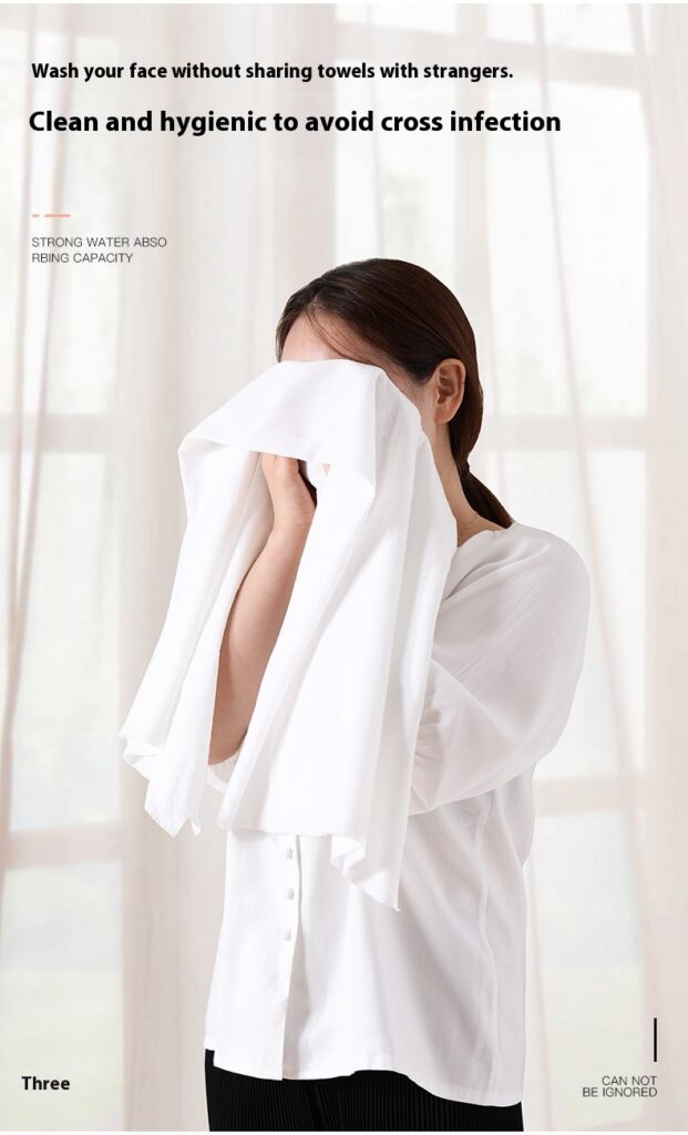 Disposable Compressed Bath Towel, 70 x 140 cm detail 3