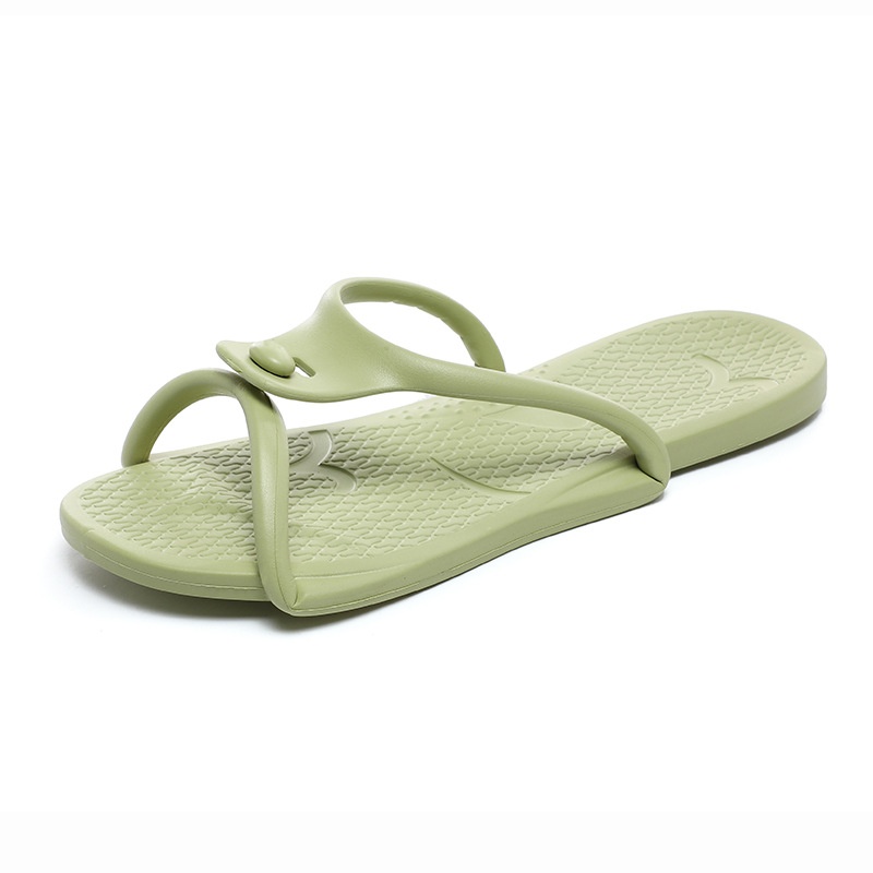 Folding Travel Slippers, Non-Slip EVA detail 1