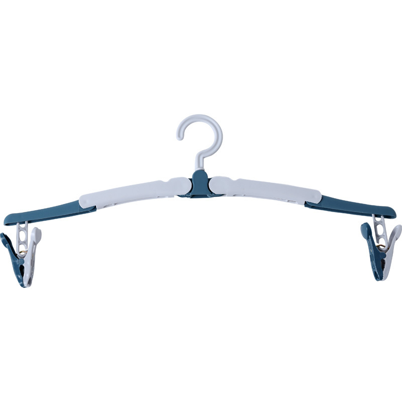 Folding Travel Hanger with Clips, 5 Pack - Image 2