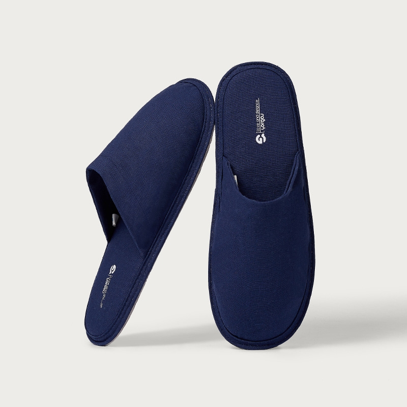 Foldable Travel Slippers with Storage Bag - Image 2