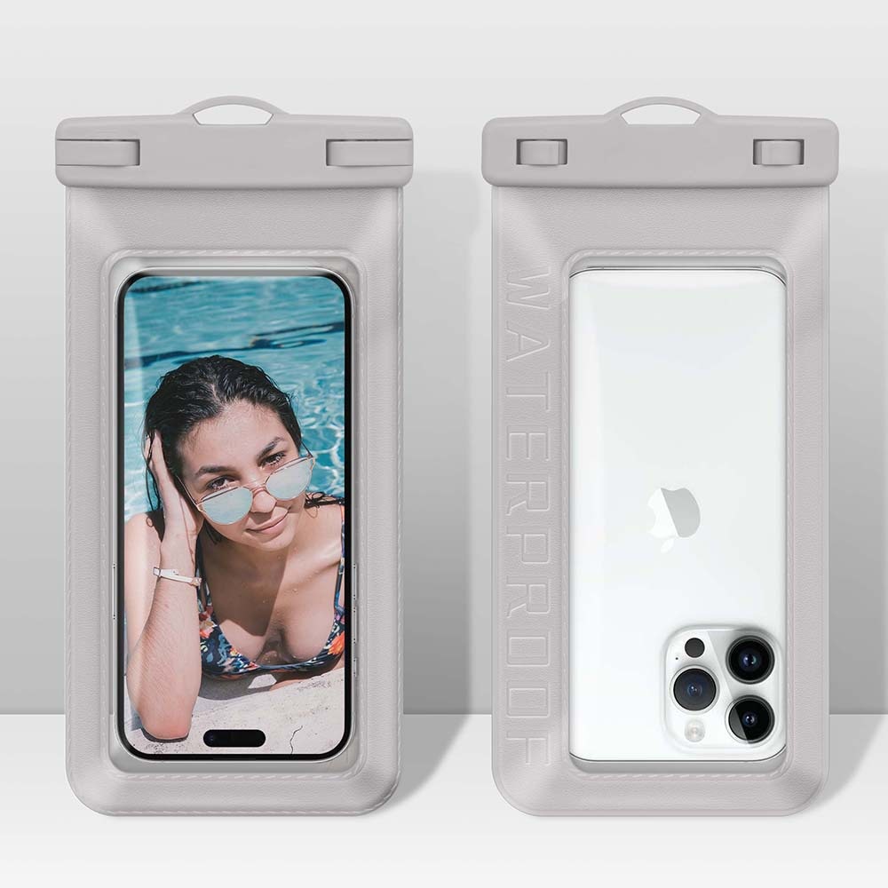 Waterproof Phone Pouch, Clear, Universal Size - Image 4