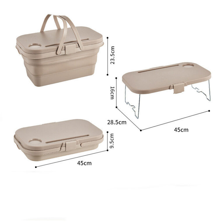 Foldable Picnic Camping Basket