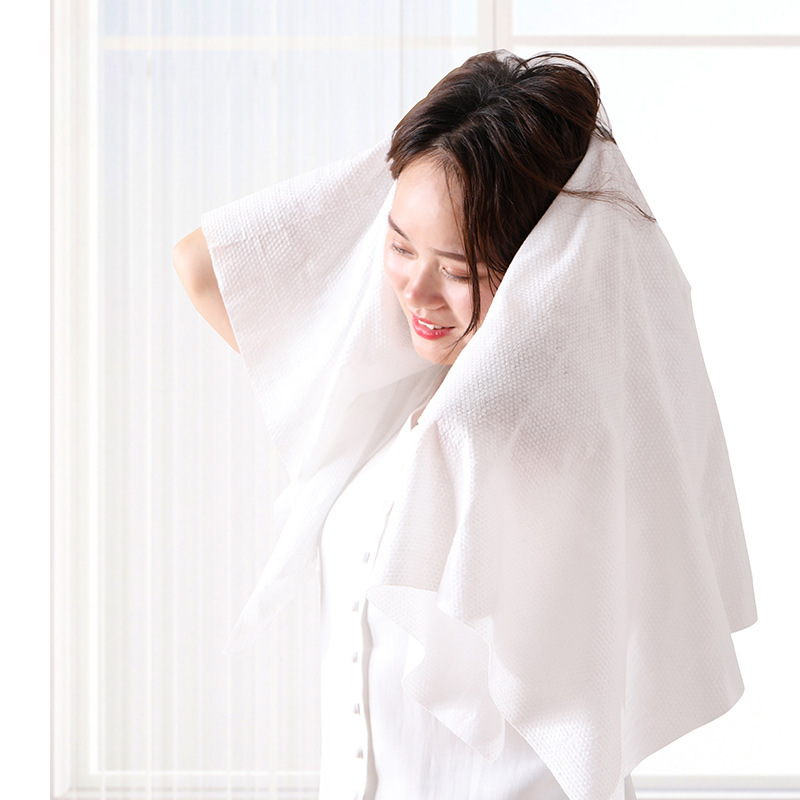 Disposable Compressed Bath Towel, 70 x 140 cm - Image 2