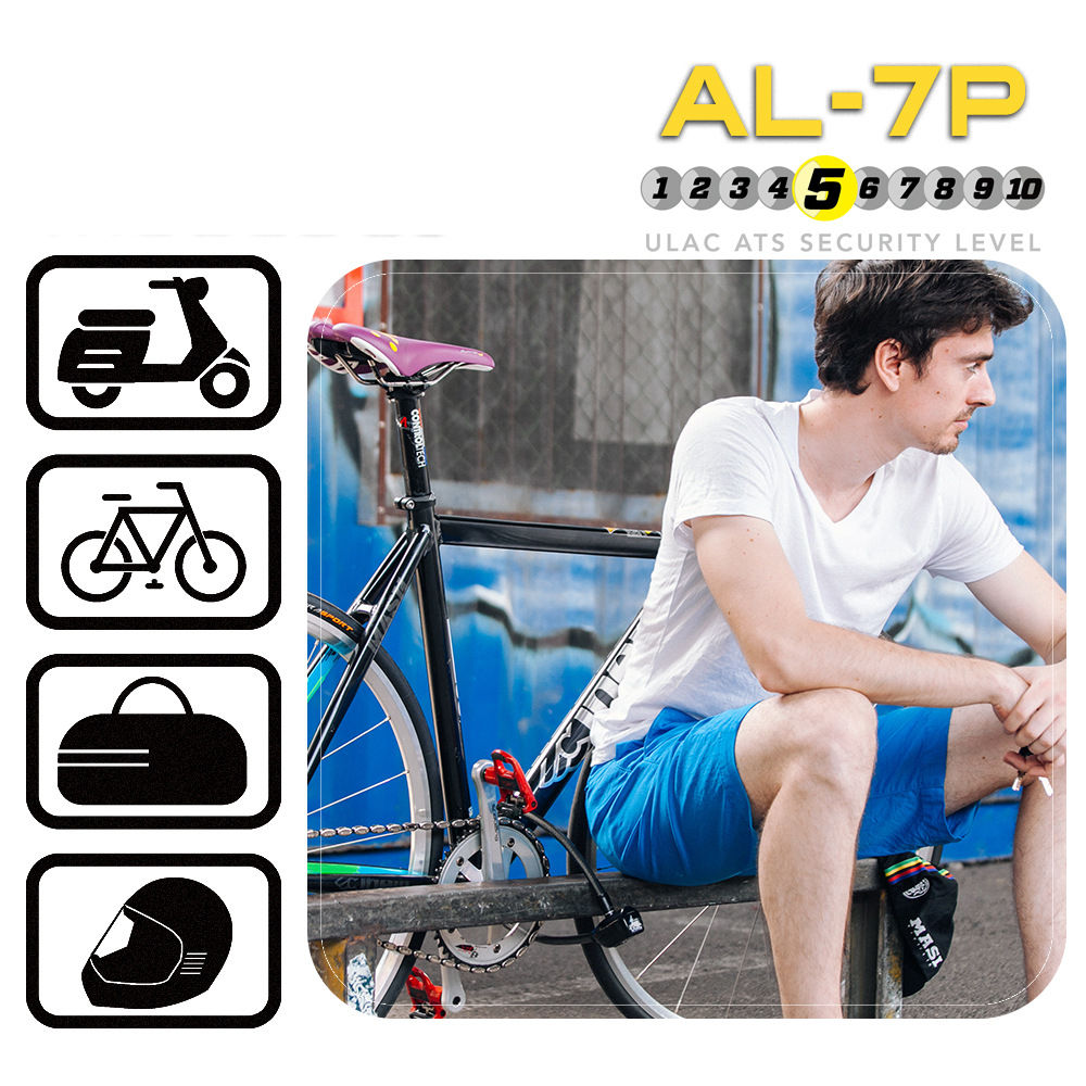 Alarm Cable Lock for Luggage, Bike and More detail 4