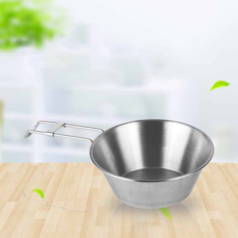 Folding Stainless Steel Bowl - Image 3