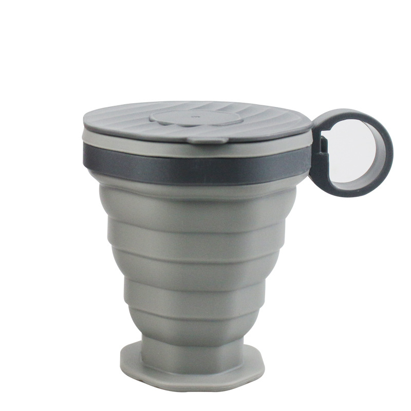 Folding Silicone Travel Cup, 220 ml detail 3