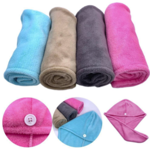 Microfiber Quick-Dry Hair Towel