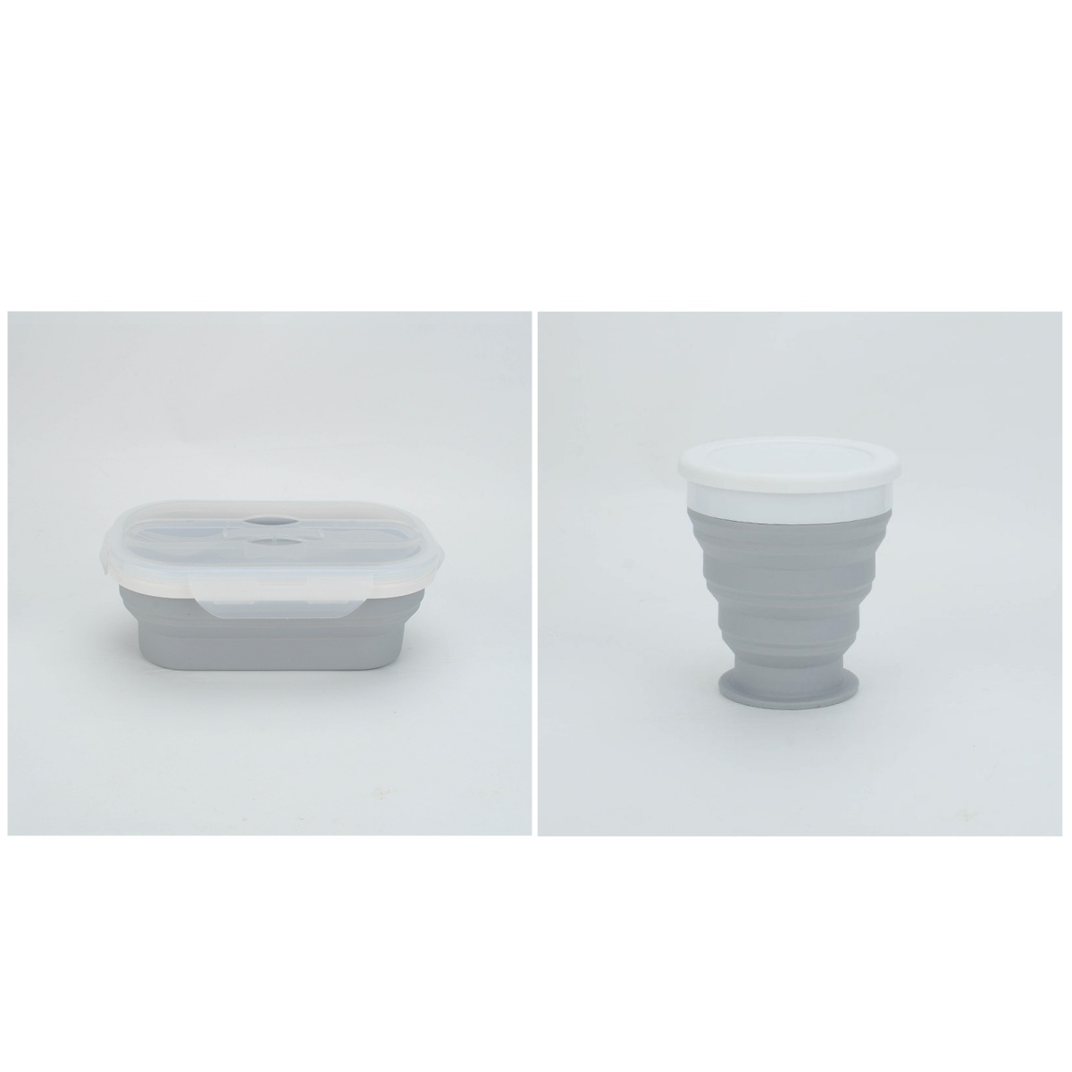 Collapsible Silicone Lunch Box - Image 2