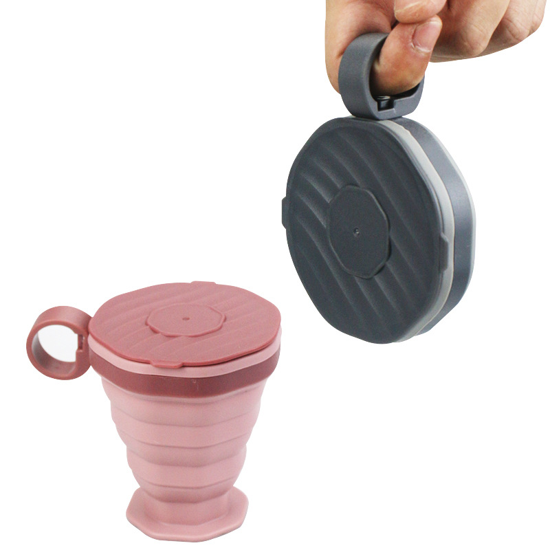 Folding Silicone Travel Cup, 220 ml detail 5