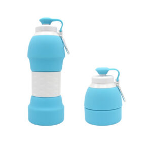 Silicone Folding Water Bottle, 580 ml