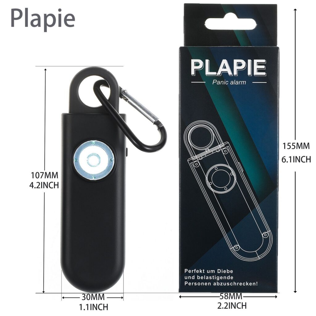 Personal Safety Alarm, 120 dB with Light detail 3